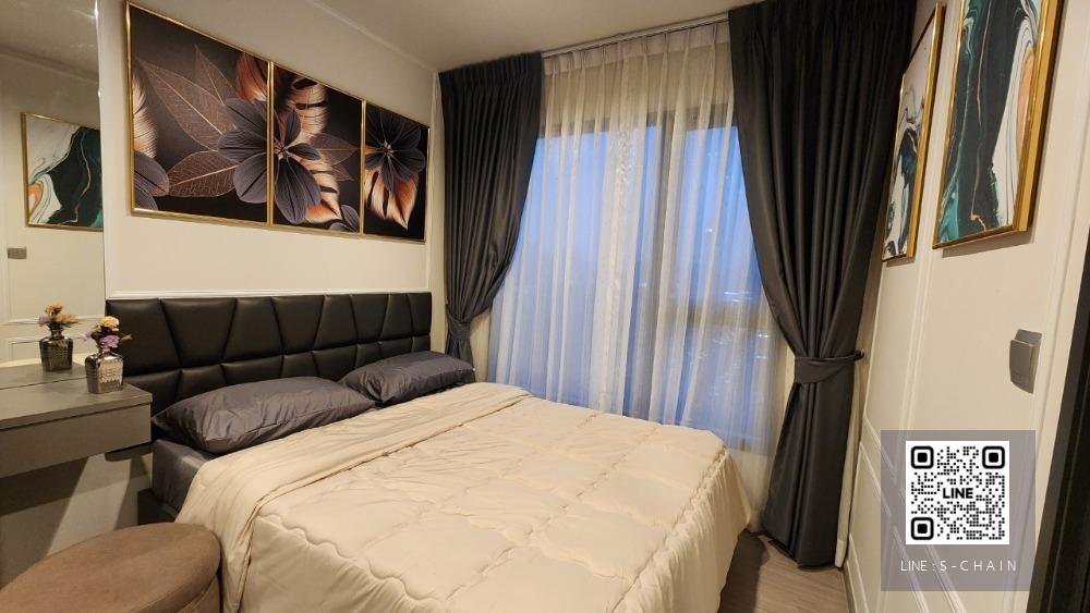 FOR RENT>> Life Asoke Hype>>  ชั้น 19 เฟอร์นิเจอร์ตกแต่งครบ ใกล้ MRT พระราม 9 Airport Link มักกะสัน #LV-MO229