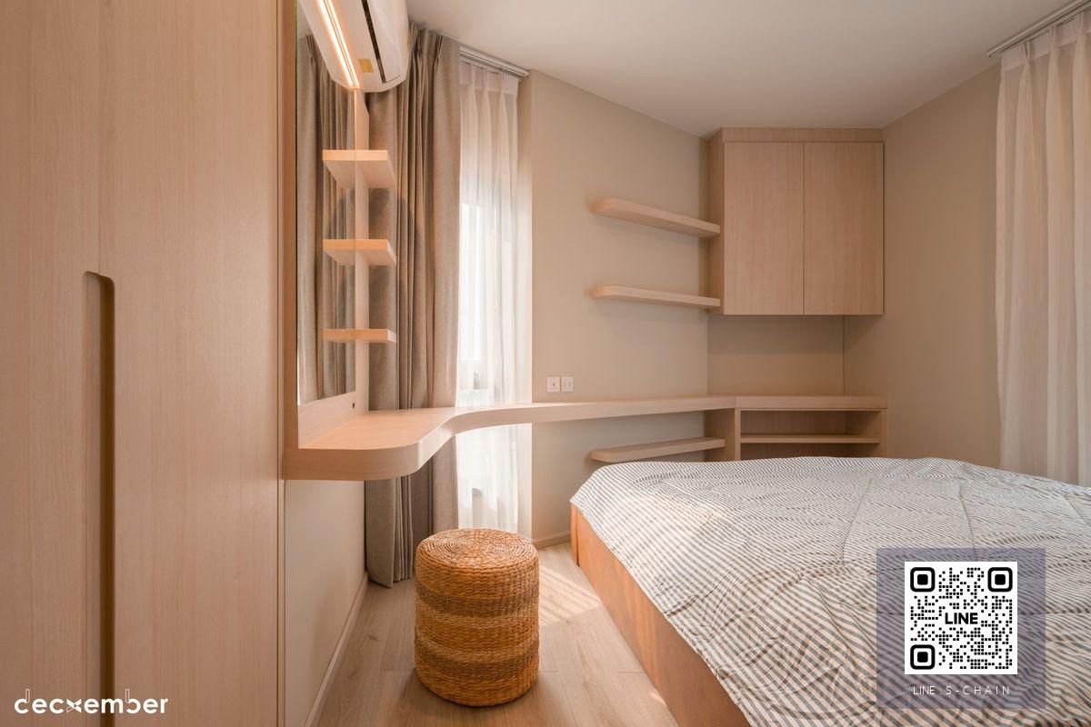 📢FOR RENT>> Metris Ladprao 2>> ⭐ ชั้น 12 ห้องมุม ไม่ติดใคร มีความ private สูง วิวฝั่งยูเนียนมอล ห้อง Built-in ตกแต่งโทนไม้สีสว่าง สไตล์ Japanese Minimalism 🐶😺petfriendly #LV-MO1514