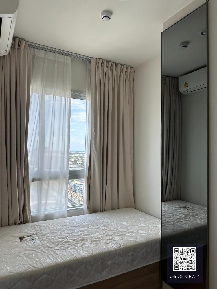 FOR RENT>> The President Sukhumvit - Samutprakan>> 2 ห้องนอน ชั้น 27 Fully furnished ใกล้ BTS แพรกษา Robinson #LV-MO335