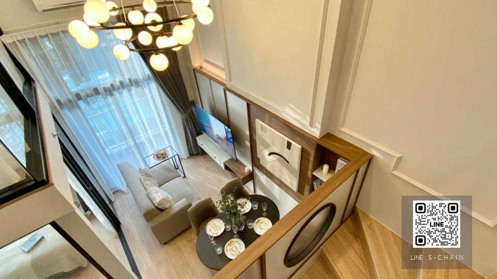 ☘️🍁FOR RENT>> I Deo Rama 9 - Asoke>> ห้อง Duplex 2 ห้องนอน ชั้น 33 สภาพห้องใหม่มาก เฟอร์นิเจอร์ครบ วิวสวย ใกล้ MRT พระราม 9 #LV-MO765