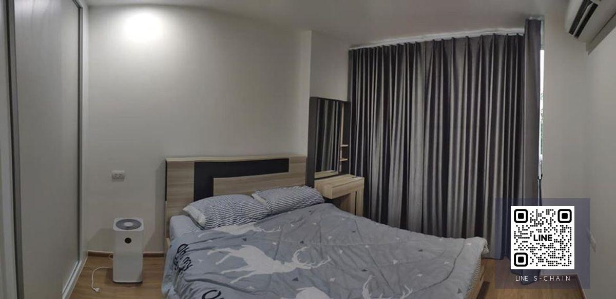 FOR RENT>> U delight @Talad Phlu Station>> 🌿 ชั้น 2 วิวสวน มองเห็นหน้าโครงการ บรรยากาศร่มรื่น 🛋 ห้องตกแต่งสวย พร้อมเฟอร์นิเจอร์ครบ #LV-MO1704