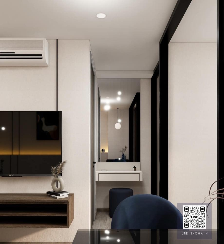 🔥📢FOR RENT>> The Origin Ladprao - Bangkapi>> ห้องใหม่ เฟอร์นิเจอร์ใหม่ครบ ชั้น 16 วิวสระว่ายน้ำ ใกล้ MRT สีเหลืองสถานีบางกะปิ #LV-MO1101