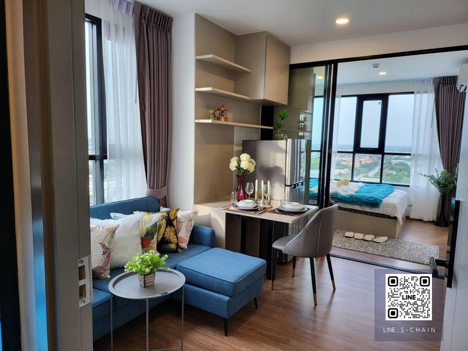 🌈For rent คอนโด ✦The Origin Ram  209 Interchange ✦ ห้องสวยมากกก เฟอร์นิเจอร์ Built-in ครบชุด 🥰😍#HF981