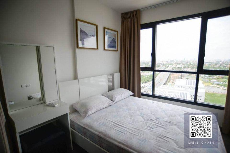 FOR RENT>> The Base Park East>> ห้อง 26 ตร.ม. ชั้น 21 เฟอร์นิเจอร์ พร้อมเครื่องใช้ไฟฟ้าครบ ใกล้ BTS อ่อนนุช #LV-MO209