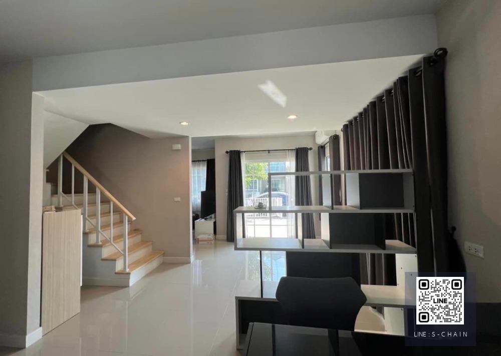 HOME FOR RENT>> หมู่บ้าน The Village Bangna - Wongwaen3>> บ้าน 2 ชั้น 28 ตร.ว. 3 ห้องนอน Renovate แล้ว ใกล้ Mega บางนา #LV-MO334