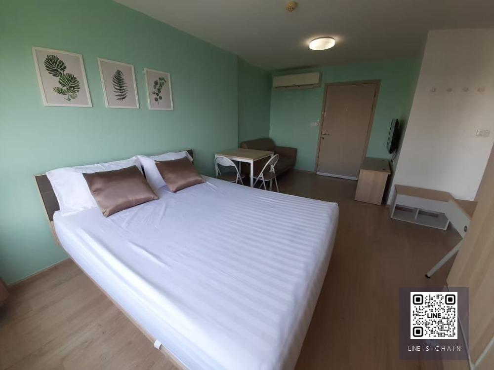 🌈❄️FOR RENT>> Elio Del Ray Sukhumvit 64>> ส่วนกลางสวยและใหญ่มาก ห่างจาก BTS ปุณณวิถี 600 เมตร ชั้น 8 ตึก B เฟอร์นิเจอร์ พร้อมเครื่องใช้ไฟฟ้าครบ พร้อมอยู่#LV-MO675