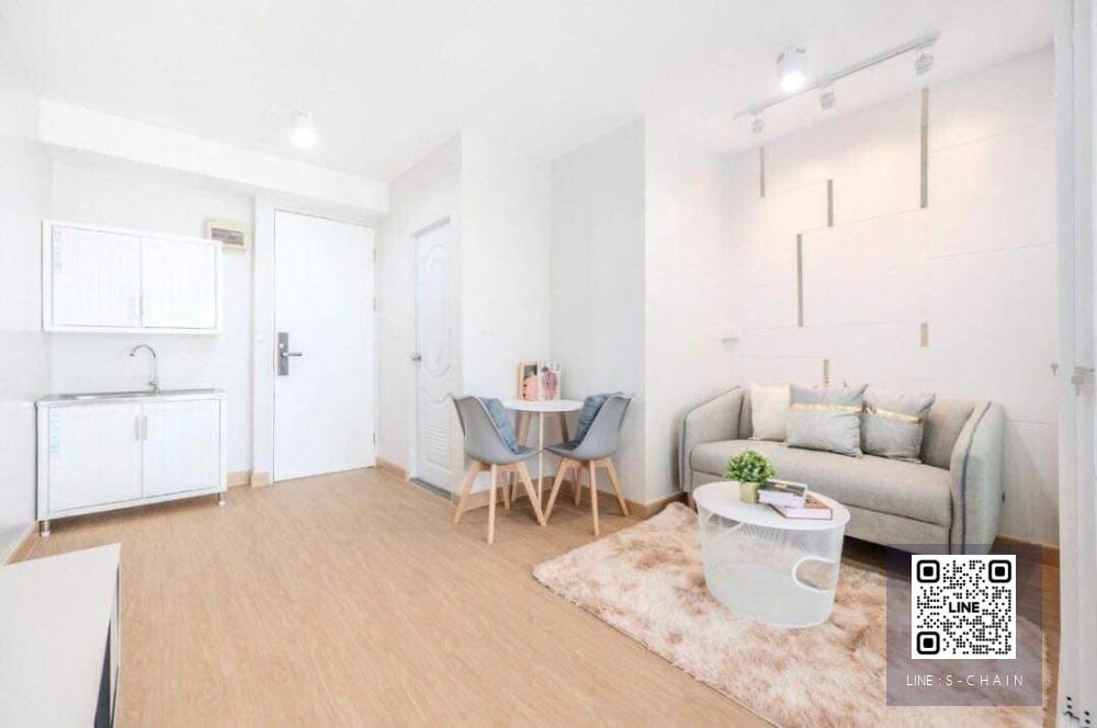 🌺🎉FOR RENT>> IRIS Avenue Ladkrabang>> ห้องใหญ่ ขนาด 28 ตร.ม. ชั้น 3 ตึก 2 ห้องตกแต่งสวย มินิมอล #LV-MO942