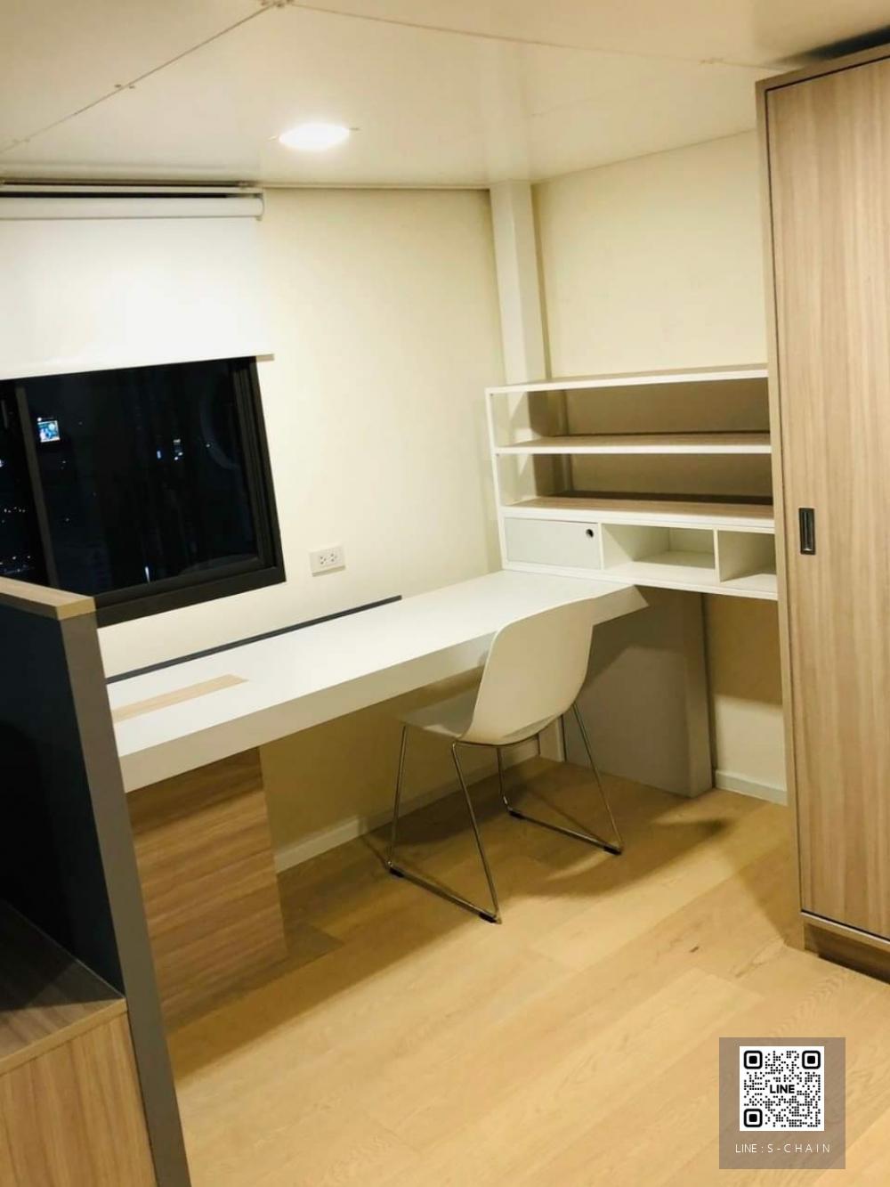 🍁 คอนโด ให้เช่า 🍁Chewathai Residence Asoke ขนาดห้อง 33.48 ตร.ม. ชั้น 25#MO-1104