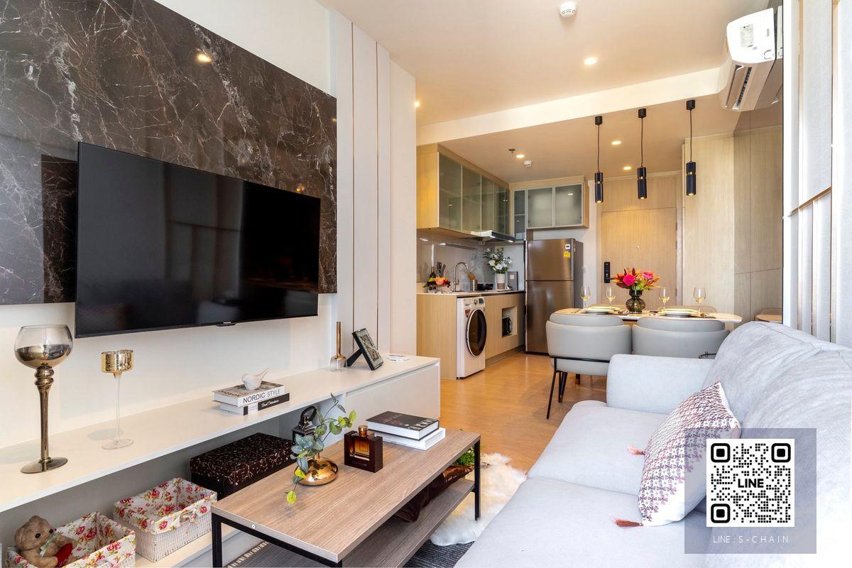 📢FOR RENT>> Maru Ekkamai 2 🌈🎊Pet Friendly 🐶😺ชั้น 12A เฟอร์นิเจอร์ครบ จัดเต็ม ติดถนนสุขุมวิท 63 เดินทางสะดวก ใกล้ BTS เอกมัย  BTS เอกมัย #LV-MO1901