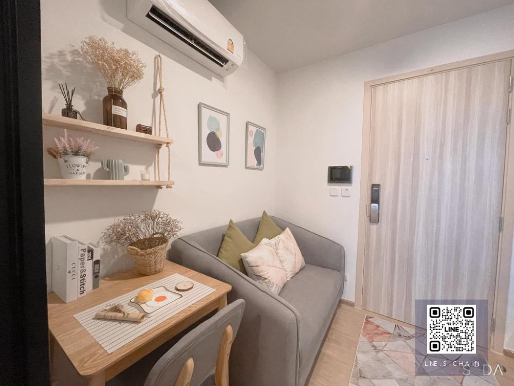 🚩🔥FOR RENT>> Chewathai Kaset Nawamin>> คอนโดใกล้ ม.เกษตร พร้อมอยู่ เฟอร์นิเจอร์เครื่องใช้ไฟฟ้าครบ ใกล้ BTS ม.เกษตร #LV-MO610