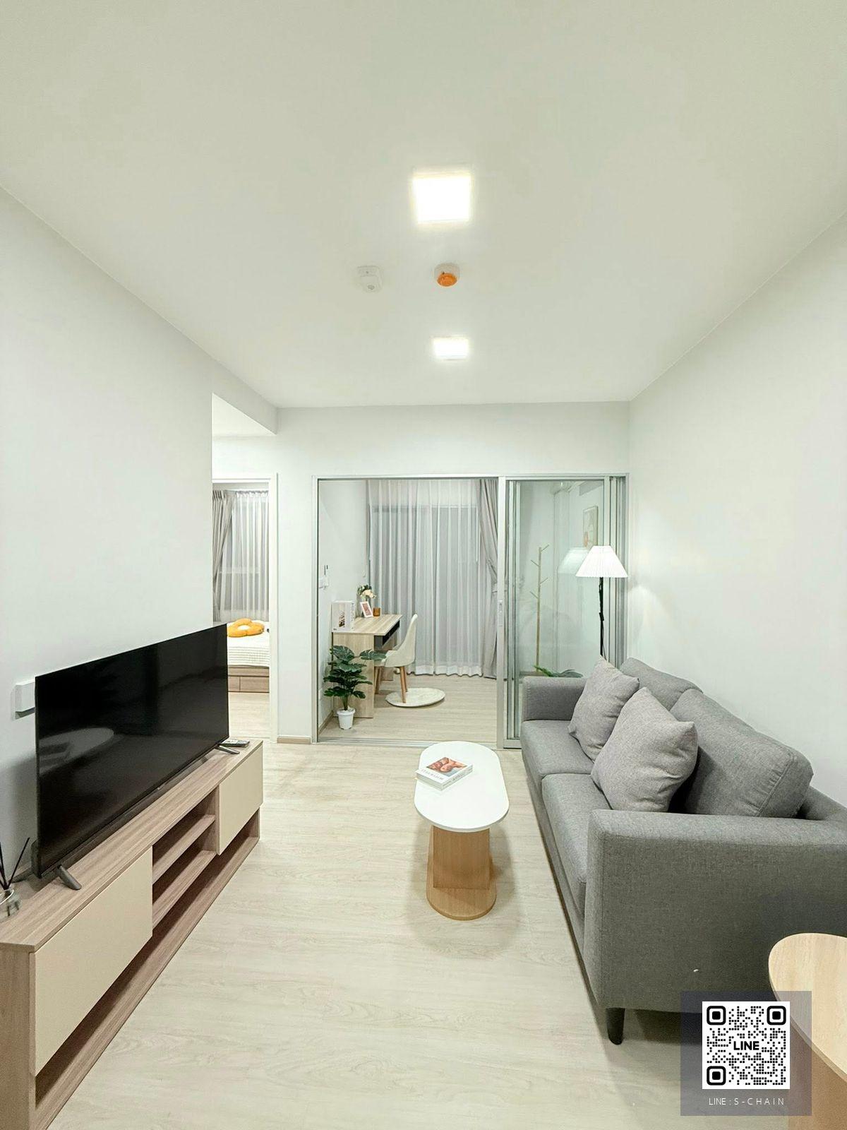 📢FOR RENT>> Plum Condo Sukhumvit 62>> 🌈🌸🚊550 เมตร จาก BTS บางจาก 2 ห้องนอน ชั้น 4 เฟอร์นิเจอร์ครบ พร้อมเครื่องใช้ไฟฟ้า #LV-MO1830