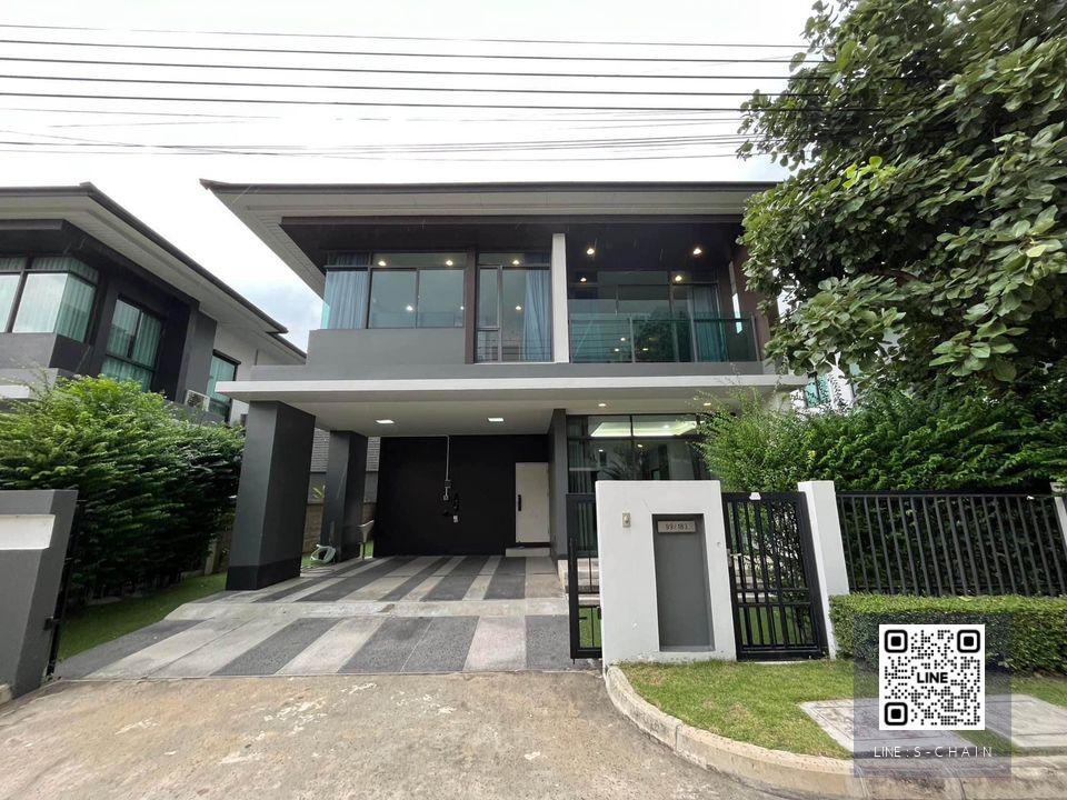 🌈🏡For rent บ้านหรู ✦บ้านเศรษฐสิริ กรุงเทพกรีฑา 1✦ บ้านเดี่ยว สวยมากกก ✨💖พื้นที่กว้างพร้อมเข้าอยู่!!  #HF544