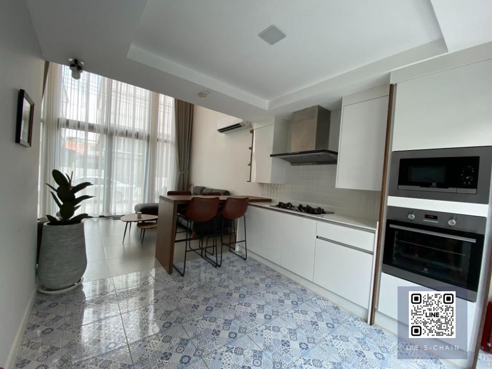 ☁️ประกาศ🌸 บ้านใหม่ ปล่อยเช่า 🏡พร้อมเข้าอยู่ พัฒนาการ 32   New and fully furnished house 🏢 3 ห้องนอน #M60