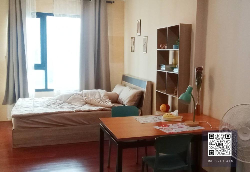 🌷FOR RENT>> Life Asoke >> ห้องใหญ่ ติด MRT เพชรบุรี ติด Airport Link มักกะสัน 🍀ขนาด 35 sq.m. (1Bed Plus) ชั้น 18 ตึก South วิวเมือง Singha Estate #LV-MO1008