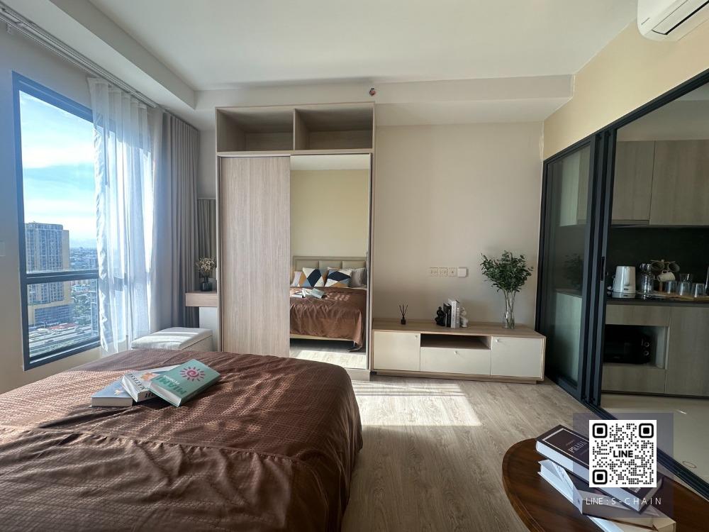 🔔🚩FOR RENT>> The Tree Pattanakarn - Ekkamai>> 1 Bedroom Size: 26 ตร.ม. Floor 24 วิวเมือง Fully furnished 300 m. Airport Rail Link รามคำแหง #LV-MO1278