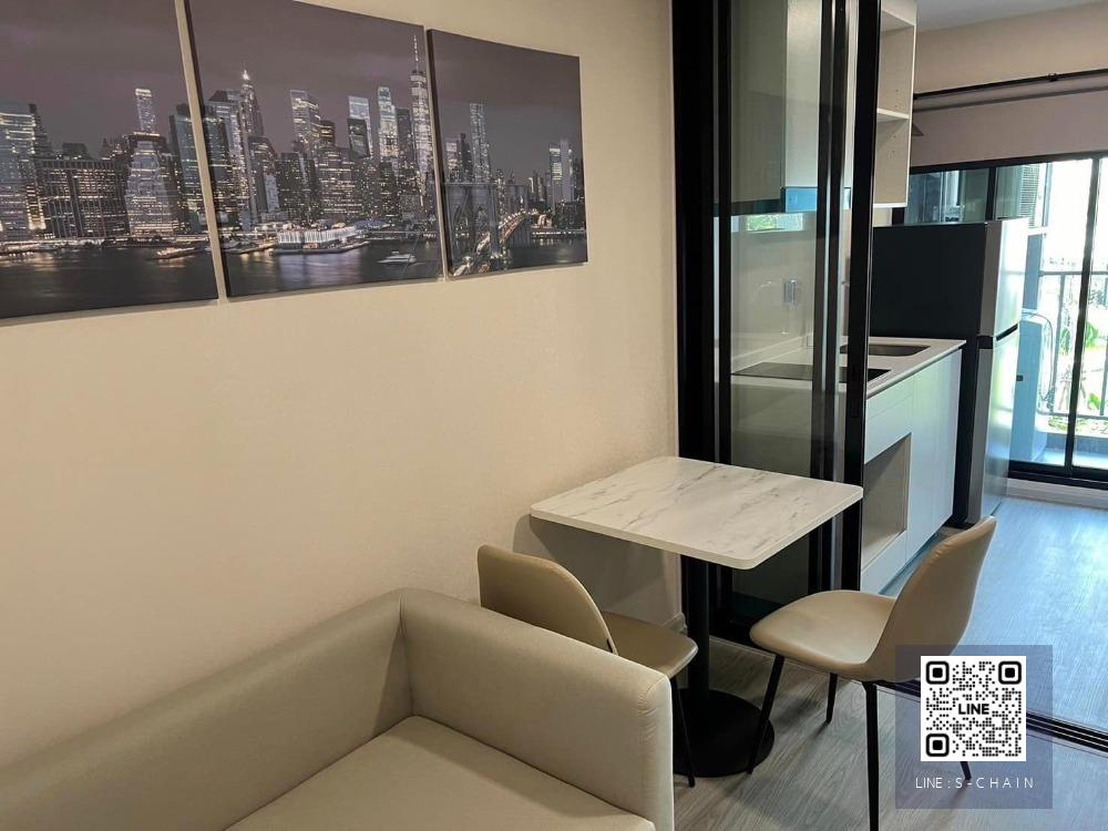 FOR RENT>> Atmoz Oasis Onnut>>  ตึก C ทิศเหนือ วิวฝั่งสวน ตอนบ่ายไม่โดนแดด ชั้น 2 เฟอร์นิเจอร์ครบ ใกล้รถไฟฟ้าสายสีเหลือง สถานีศรีนุช #LV-MO210