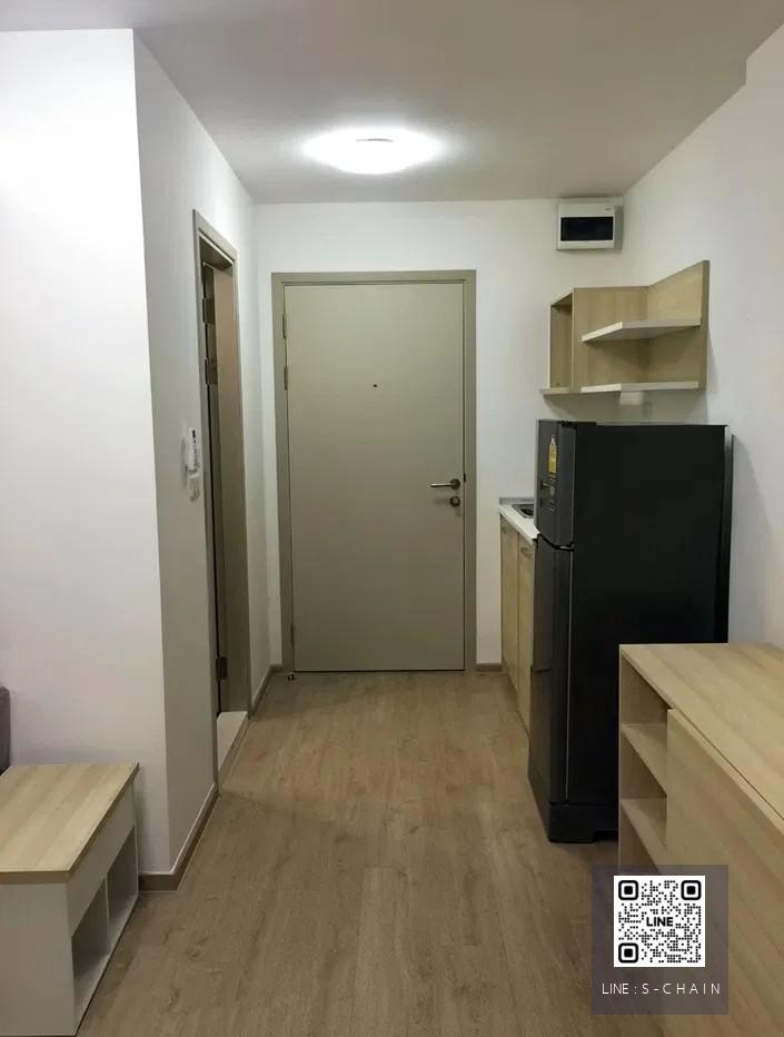 🌸🌈FOR RENT>> ELIO DEL RAY>> ตึก F ชั้น 4 ห้อง Studio เฟอร์นิเจอร์ครบ BTS ปุณณวิถี และอุดมสุข  500 เมตร #LV-MO728