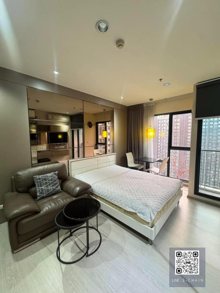 🌈FOR RENT>> Rhythm Asoke>> ห้อง Studio ชั้น 35 ห้องสวย เฟอร์นิเจอร์ครบ ใกล้ MRT พระราม 9 #LV-MO1254