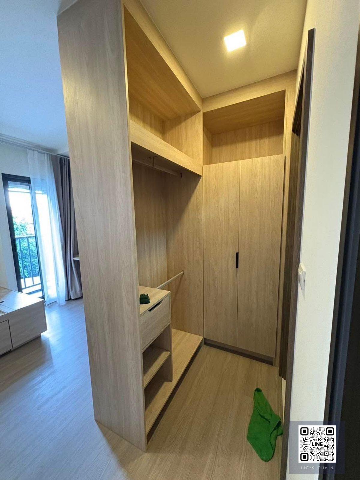 🌈FOR RENT🔥The Muve Pradipat >> ห้องใหม่คอนโดพึ่งสร้างเสร็จ ชั้น 5 ทิศใต้ (วิวสวย ไม่โดนตึกบัง)  ขนาด 24.5 ตร.ม 500 เมตร จาก BTS สะพานควาย  #LV-MO1571