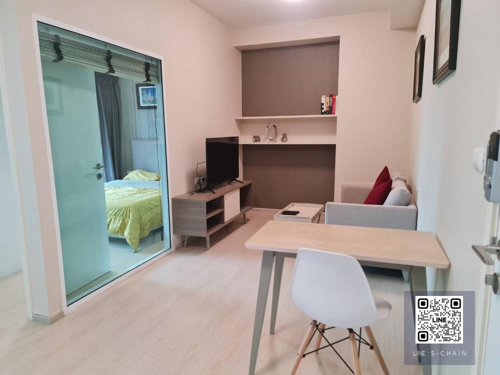 💕FOR RENT>> Chapter One Eco Ratchada - Huaikwang>> ใกล้ MRT ห้วยขวาง ตึก E ชั้น 2 เฟอร์นิเจอร์ครบ 2 นอน ห้องมุม #LV-MO1244