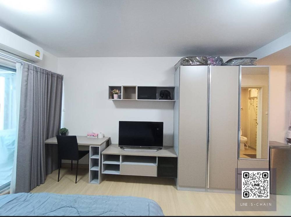 FOR RENT>> Supalai Veranda Rama 9>> ห้อง Studio 29 ตร.ม ชั้น 9 ตึก B Fully furnished ใกล้ MRT พระราม 9 #LV-MO1328