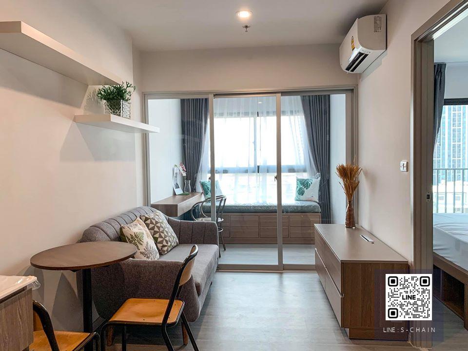 🍀😊FOR RENT>> The Parkland Charan - Pinklao>> ติด MRT บางยี่ขัน ตึก B ชั้น 8 ขนาด 34.5 ตร.ม.สะดวกสบาย เฟอร์ครบพร้อมเข้าอยู่ ใกล้แหล่งของกิน #LV-MO1243