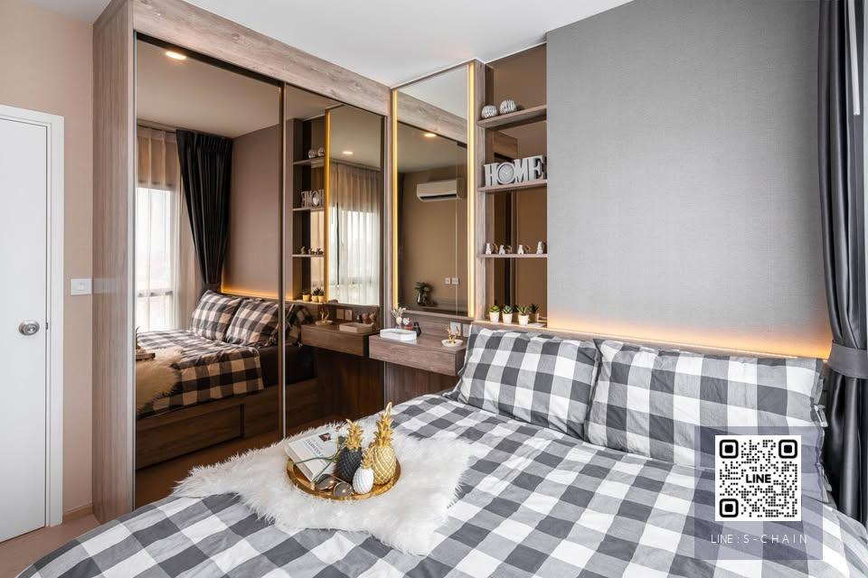 ✨🔥FOR RENT>> The Tree Sukhumvit 71 - Ekkamai>> แต่งครบพร้อมเข้าอยู่ ขนาด 30 ตรม. ชั้น 18 Airport link รามคำแหง 300 ม. #LV-MO1355