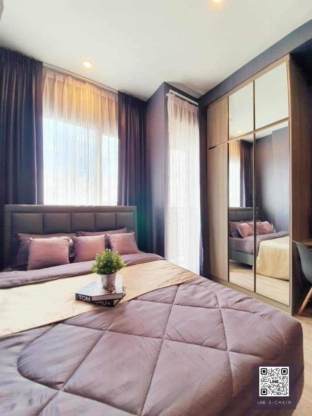 🍀คอนโดให้เช่า🍀Knight Bridge Collage Ramkhamhang24 ตร.ม. ชั้น 24#Mo-061