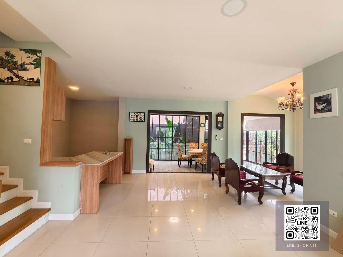 ⭐🏡HOME FOR RENT 🎉บ้านหลังใหญ่ หมู่บ้านมัณฑนา กรุงเทพกรีฑา 7 บรรยากาศเงียบสงบ มีความเป็นส่วนตัว เหมาะกับการพักผ่อน เฟอร์นิเจอร์ครบ #LV-MO1864