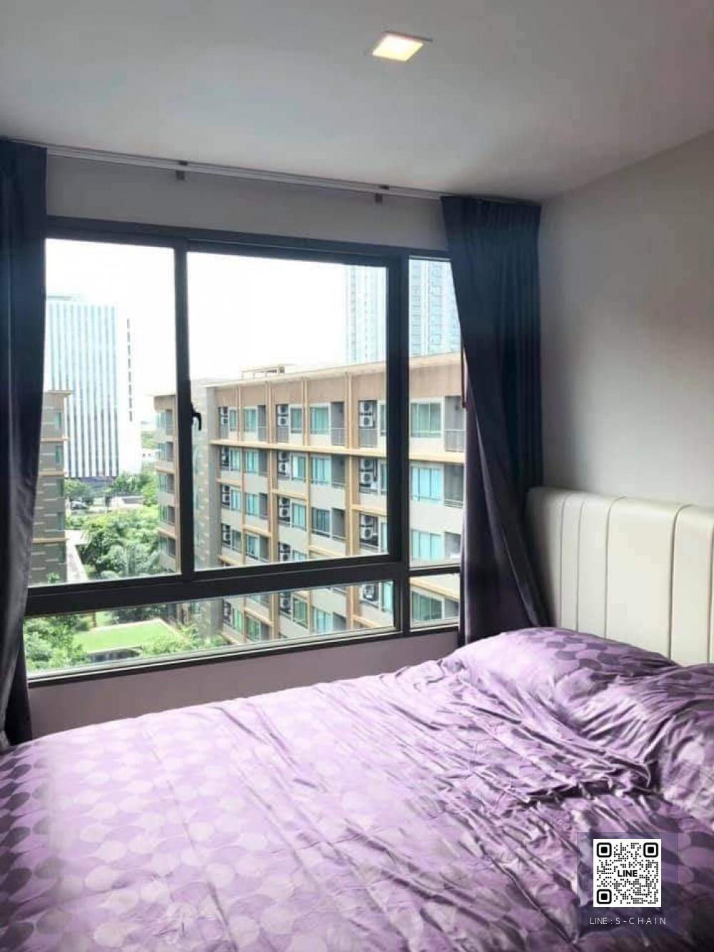 🌟 คอนโด ให้เช่า🌟 Metro Luxe Ratchada  ขนาดห้อง 29.4 ตร.ม. ชั้น 8 #MO-1201