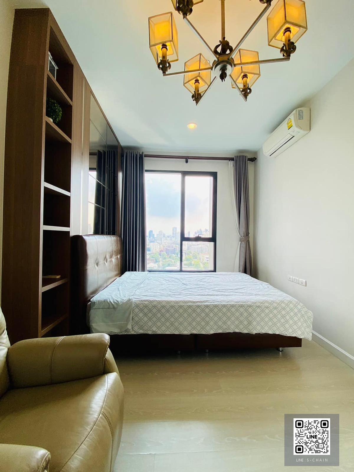 📢FOR RENT/SALE>> The Niche Pride Thonglor - Phetchaburi>> ห้องสวย ตรงปก พร้อมเข้าอยู่ ใกล้ รพ.กรุงเทพ ซอยศูนย์วิจัย ชั้น 36 เฟอร์นิเจอร์ครบพร้อมเครื่องใช้ไฟฟ้า #LV-MO1491