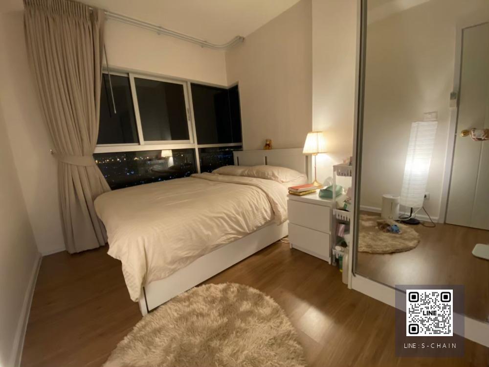 FOR RENT>> Notting Hill Sukhumvit - Praksa>> ชั้น 28 / 2 ห้องนอน เฟอร์นิเจอร์ครบพร้อมเครื่องใช้ไฟฟ้า ใกล้ BTS แพรกษา LV-MO301