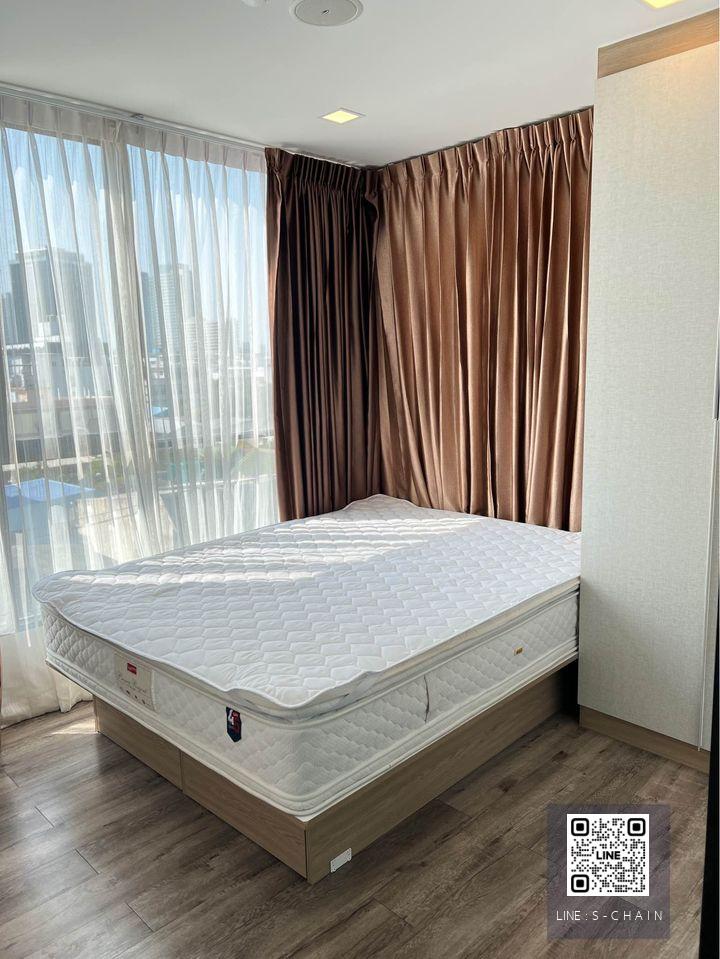 FOR RENT>> Brown Condo Huaikwang>> ชั้น 6 ห้อง ขนาด 24.94 ตร.ม. เฟอร์นิเจอร์ครบ ใกล้ MRT ห้วยขวาง #LV-MO202