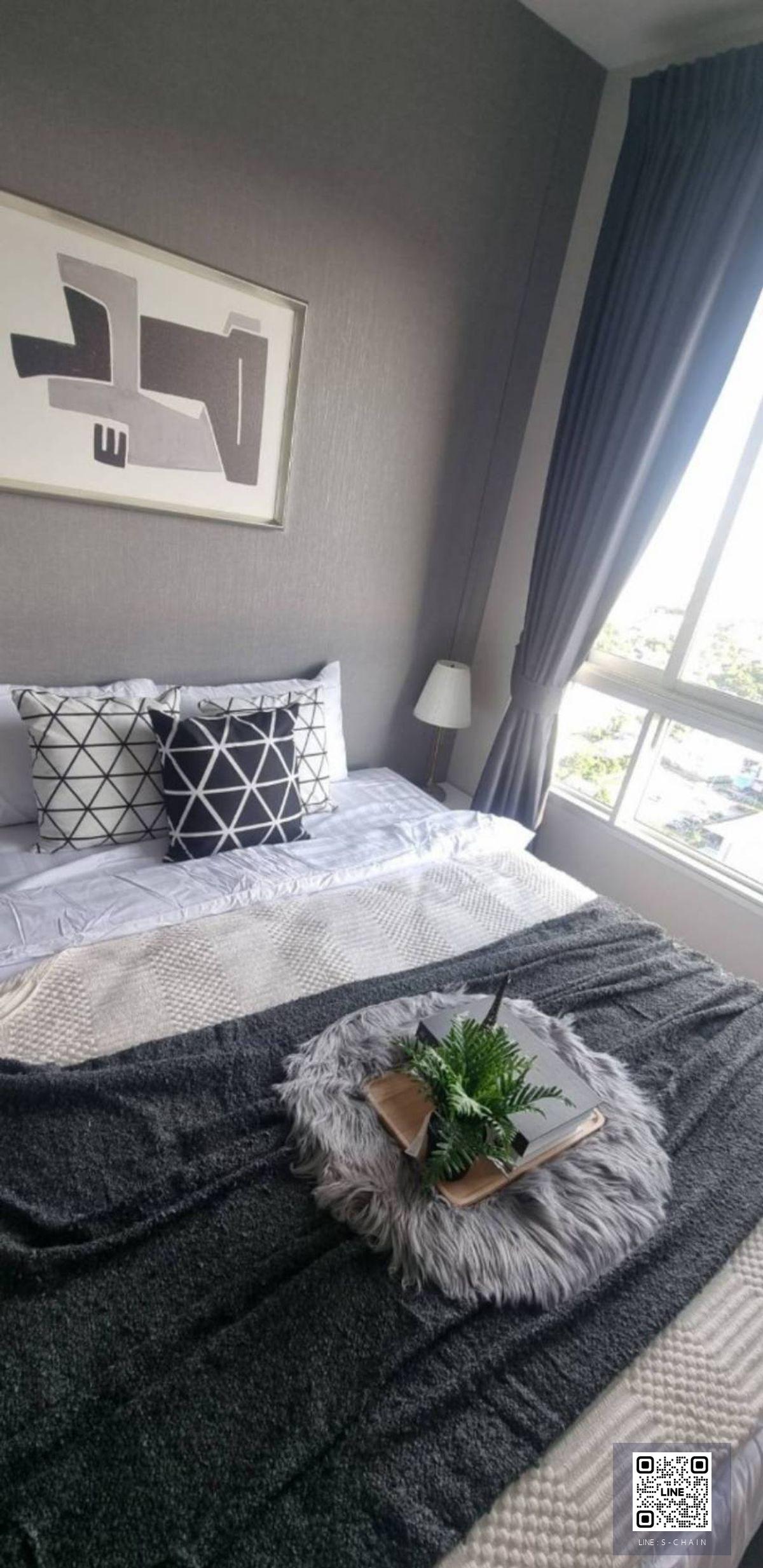 🌟📢FOR RENT>> The President Sukhumvit - Samutprakan 💥ชั้น 24 ขนาด 32 ตร.ม เฟอร์นิเจอร์พร้อมเครื่องใช้ไฟฟ้าครบ เดินทางสะดวก ติด BTS แพรกษา ติด Robinson สมุทรปราการ #LVV-MO2029