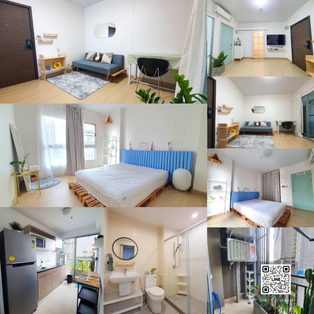 CONDO FOR RENT>> Supalai Veranda Rama 9 >> ใหล้ MRT พระราม 9 #MO-2851