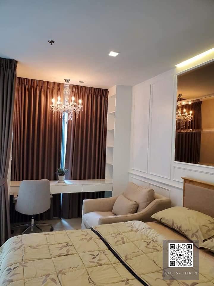 FOR RENT>> Life One Wireless>> ห้องมุม ชั้น 17 เฟอร์นิเจอร์ครบ พร้อมเครื่องใช้ไฟฟ้า ใกล้ BTS เพลินจิต #LV-M092