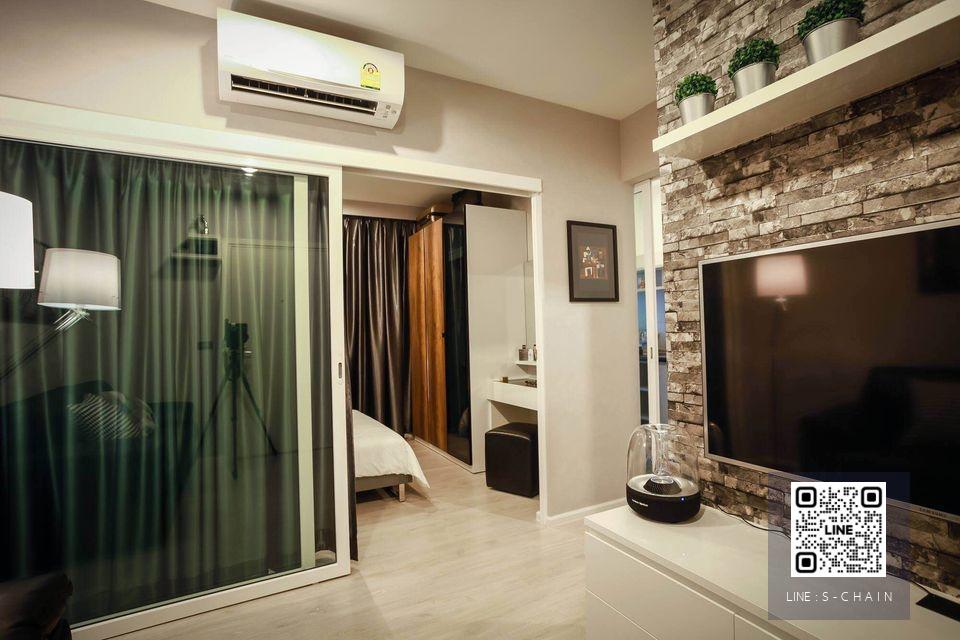 FOR RENT>> Aspire Sathorn - Thapra>> ชั้น 23 ตึก A วิวเมือง ตกแต่งครบ เฟอร์นิเจอร์ Built-in ติดวอลเปเปอร์ พร้อมเครื่องใช้ไฟฟ้าครบ พร้อมอยู่ เดินทางสะดวก ติด MRT ท่าพระ #LV-MO138