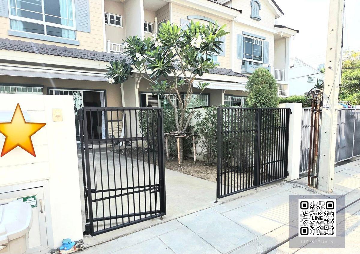 HOME FOR RENT 📢INDY 3 Bangna KM.7 🏡🍀 ทาวน์โฮม 2 ชั้น ซ.ราชวินิตบางแก้ว หลัง Mega บางนา ขนาด 89 ตร.ม. 2 ห้องนอน เฟอร์นิเจอร์ครบ มีสวนหน้าบ้าน หลังบ้าน #LV-MO1743