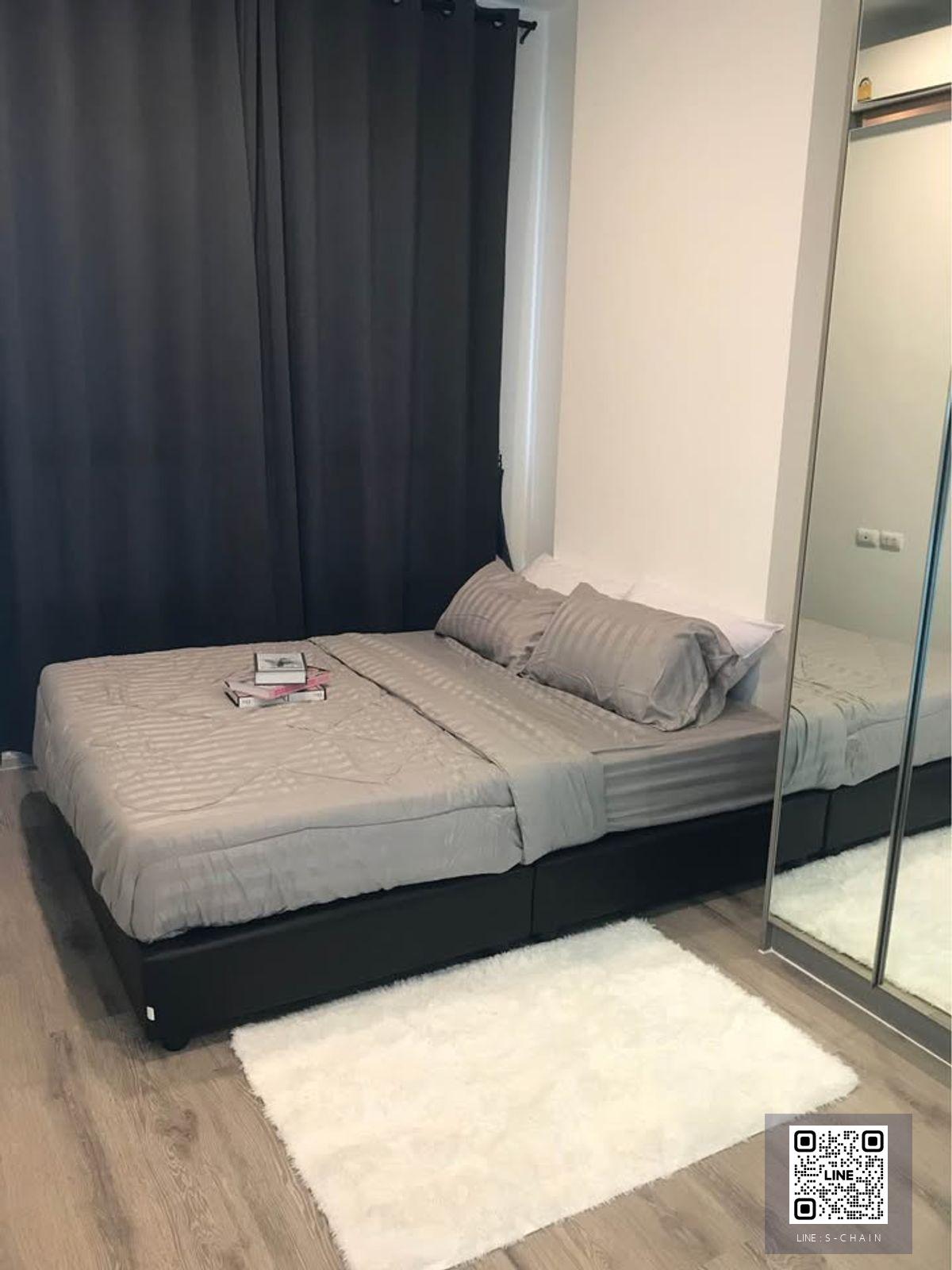 FOR RENT 📢Knightsbridge Collage Ramkhamhaeng 📢 ติด MRT รามคำแหง 34 เพียง 100 เมตร  ชั้น 20 วิวสวย มีเครื่องใช้ไฟฟ้าครบ และ เฟอร์นิเจอร์ครบ #LV-MO1700