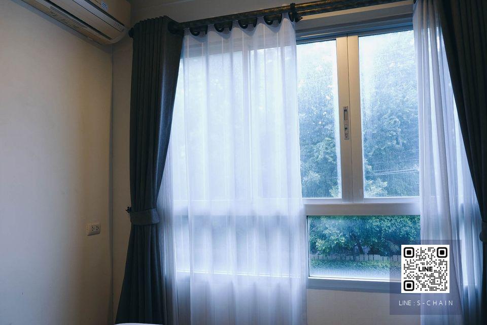 🍁FOR RENT>> Lumpini Ville Sukhumvit 109 - Bearing>> ห้องมุม ชั้น 2 ตึก B1 หน้าต่างห้องหันไปทางทิศตะวันออก วิวป่าและต้นไม้ ใกล้ BTS แบริ่ง #LV-MO789