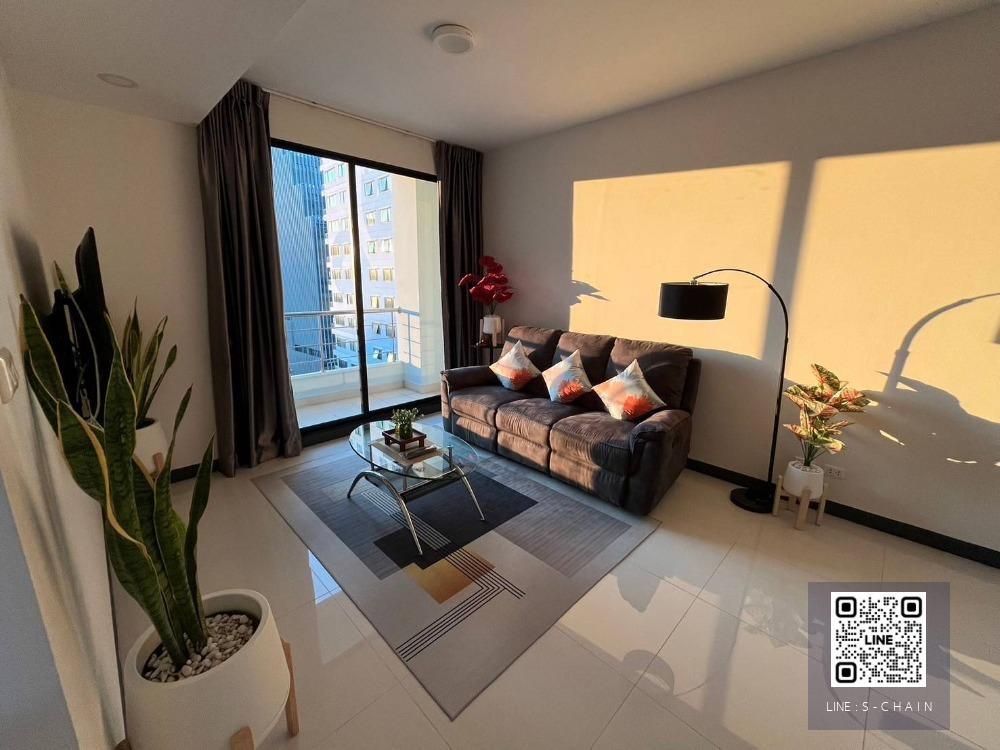 FOR RENT>> Supalai Premier Place Asoke>> ชั้น 12A 2 ห้องนอน คอนโดติดกับ มศว. ใกล้ MRT เพชรบุรี #LV-M095