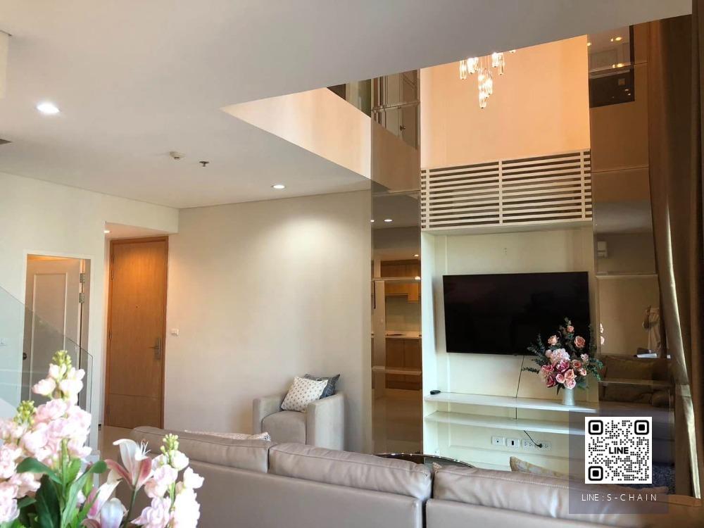 📢FOR RENT>> Villa Asoke>> ห้อง Duplex 1 Bedroom ชั้น 25-26 ห้องสวยมาก แต่งครบ พร้อมเครื่องใช้ไฟฟ้า ใกล้ BTS อโศก #LV-MO1404