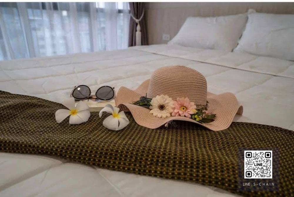 FOR RENT Green Ville 1 Condo ใกล้ BTS ปุณณวิถี ห้องกว้างขนาด 33 ตร.ม ชั้น 7 อาคาร A เฟอร์นิเจอร์ครบ #LV-MO1424