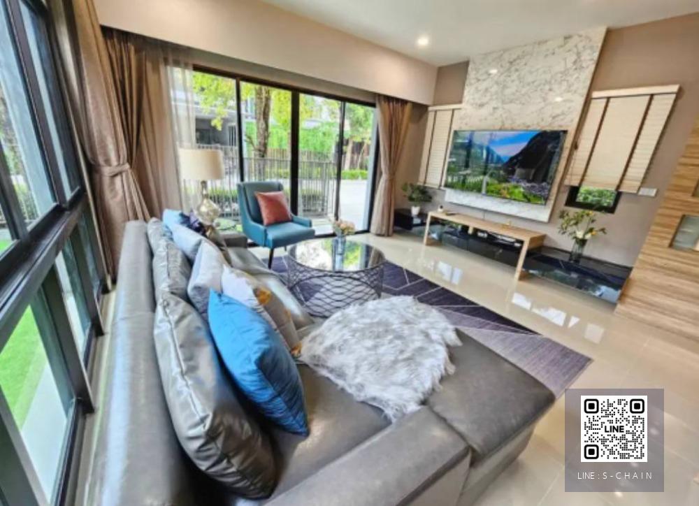 🏡HOE FOR RENT>> Baan Lumpini Suanluang Rama9>> บ้านสวย เพิ่ง Renovate ใหม่ เฟอร์นิเจอร์ครบ 4 ห้องนอน เพียง 550 เมตร ไปสวนหลวง ร.9 #LV-MO1139