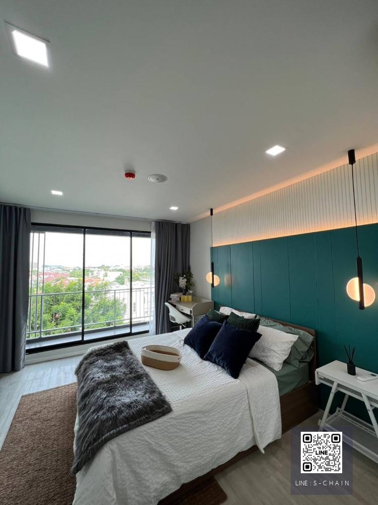 🎉🎄FOR RENT>> Atmoz Ladprao 71>> 🌺2 ห้องนอน ตึก B ชั้น 6 ขนาดห้อง 46 ตร.ม. เครื่องใช้ไฟฟ้าครบ พร้อมอยู่ บรรยากาศดี เดินทางสะดวก  #LV-MO703