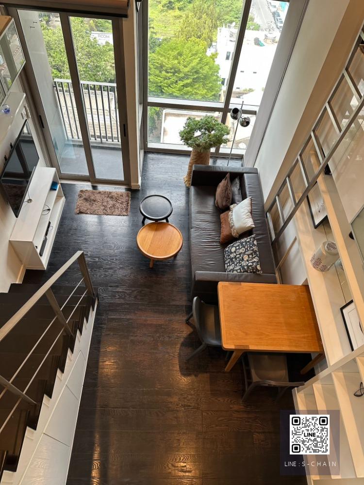 FOR RENT>> I Deo Morph 38 ห้อง Duplex ชั้น 8 ห้องมุม เฟอร์นิเจอร์ครบ แต่งสวยพร้อมเครื่องใช้ไฟฟ้า #LV-MO1429