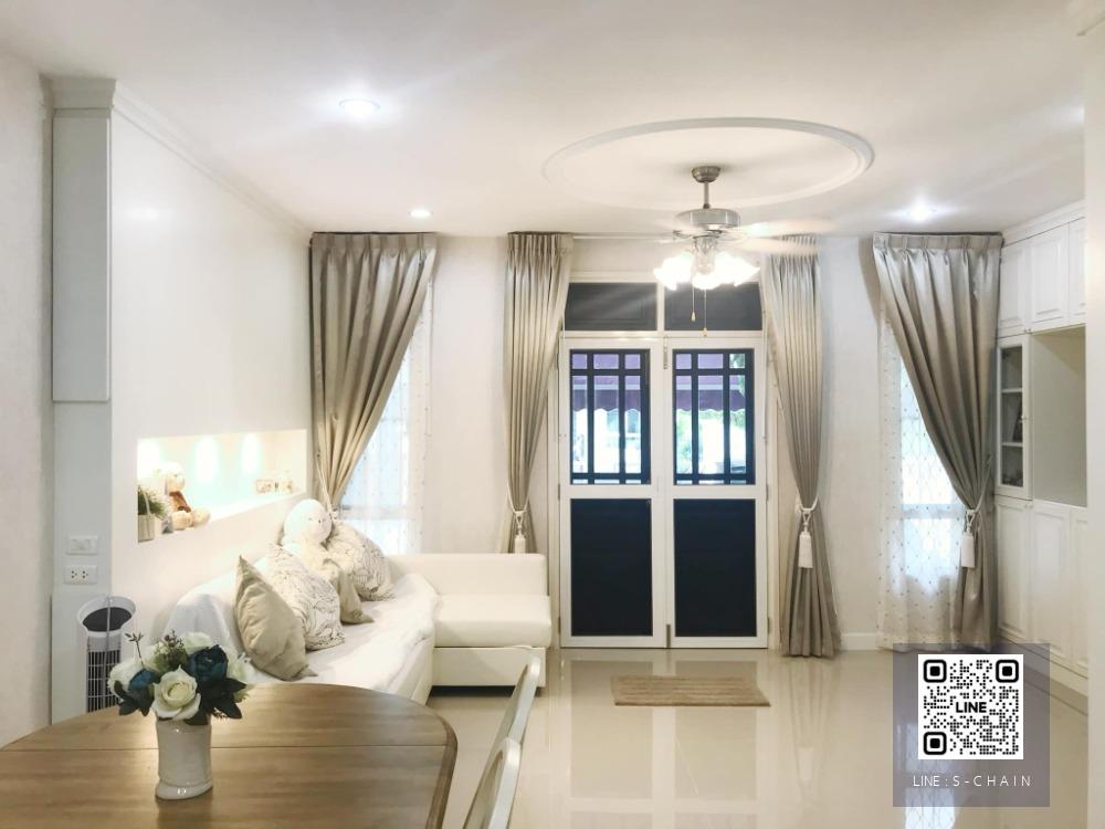 🏙📢TOWN HOME FOR RENT>> ทาวน์โฮมหรู 3 ชั้น หมู่บ้านลีออง สุขุขมวิท 62>> ใกล้ BTS บางจาก ตกแต่งสวย เฟอร์นิเจอร์ครบ 3 ห้องนอน #LV-MO1009