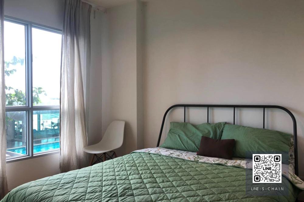 ⭐FOR RENT>> Aspire Rama4>> ห้องวิวสระว่ายน้ำ ชั้น 8 ตึก A  เฟอร์นิเจอร์ครบ ใกล้ BTS เอกมัย #LV-MO1200