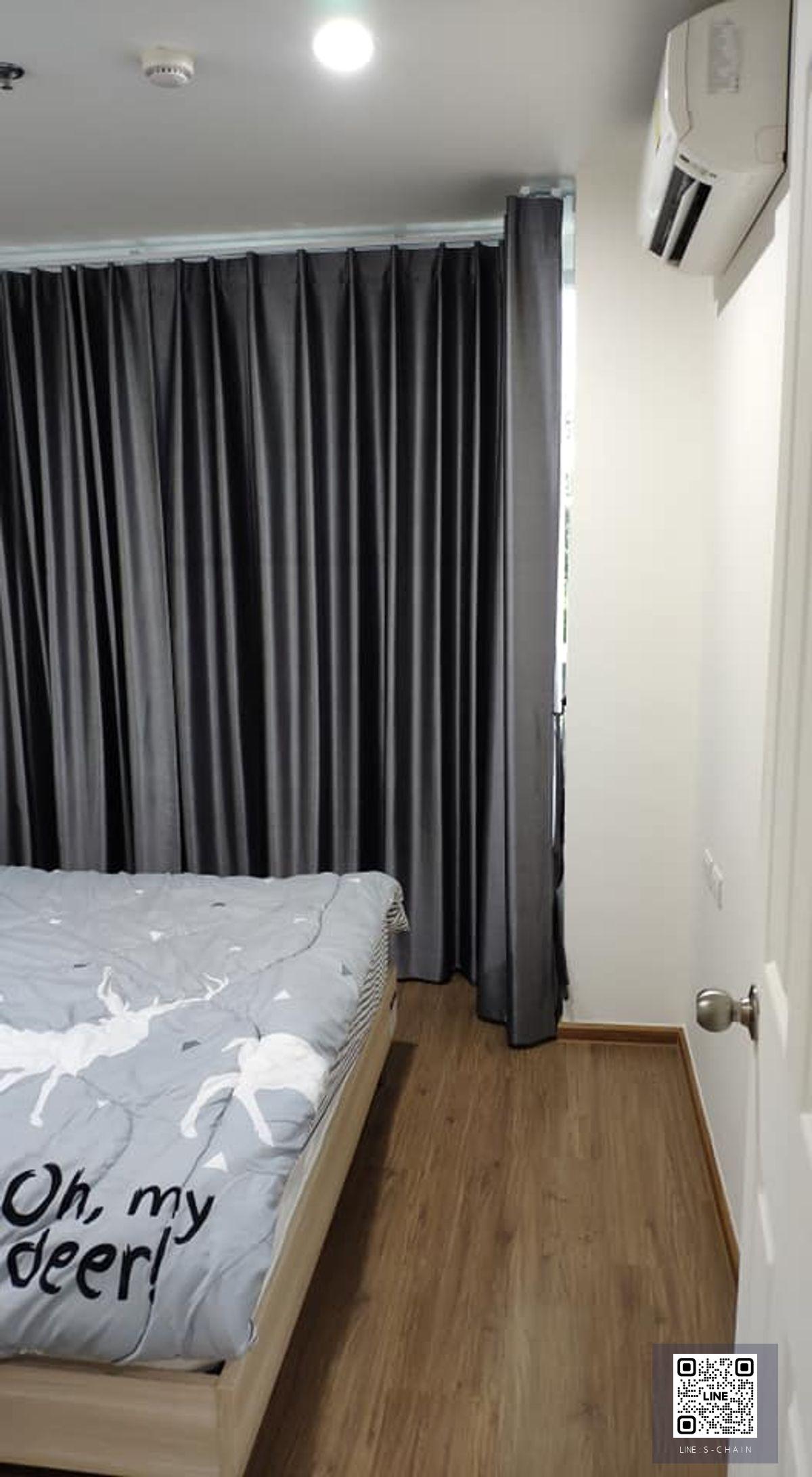 FOR RENT>> U delight @Talad Phlu Station>> 🌿 ชั้น 2 วิวสวน มองเห็นหน้าโครงการ บรรยากาศร่มรื่น 🛋 ห้องตกแต่งสวย พร้อมเฟอร์นิเจอร์ครบ #LV-MO1704