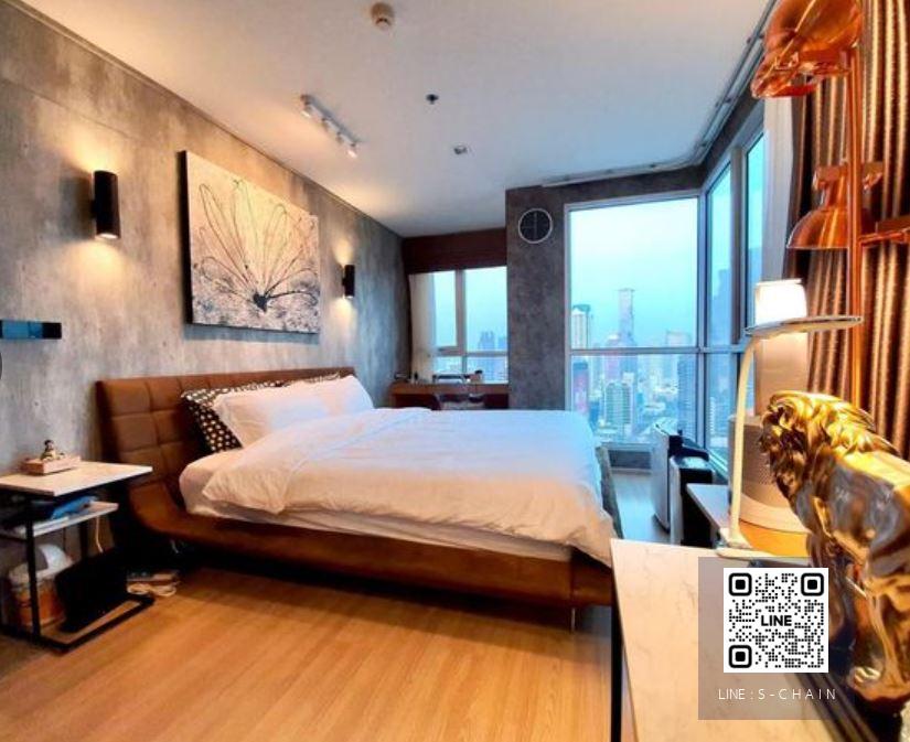 ⚡️⚡️ให้เช่า ✦Rhythm Sathorn ✦ พร้อมอยู่ วิวแม่น้ำเจ้าพระยา ใกล้ BTS สะพานตากสิน🚆 #HFG156
